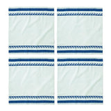 Blue & White Peruvian Wave Napkin Set