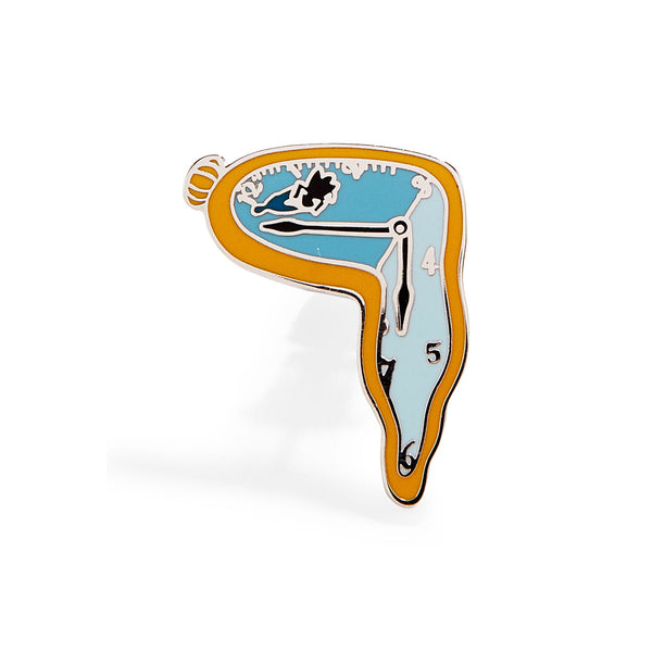 "Persistence of Memory" Enamel Pin