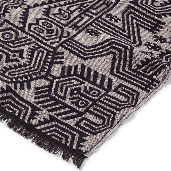 Peruvian Patterns Wool-Silk Scarf