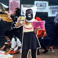 "Advantages of Being a Woman Artist" Clutch x Guerrilla Girls