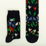 Flower Still Life With Bird's Nest Socks