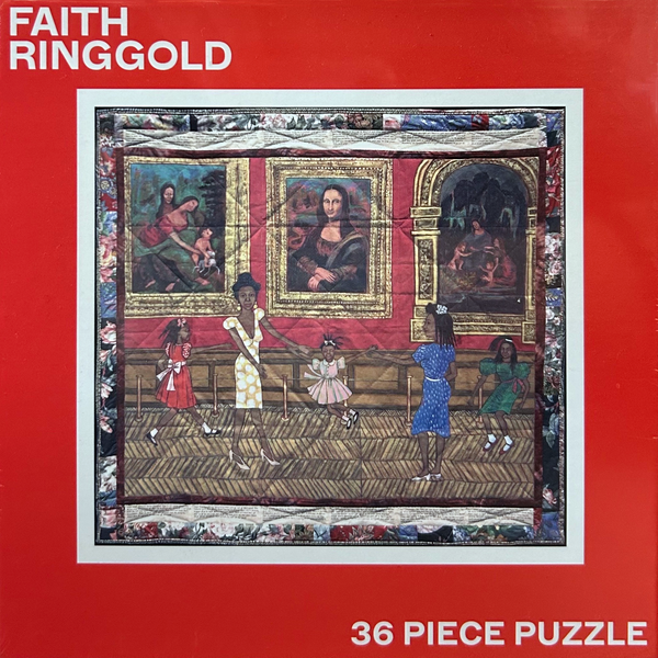 Dancing at the Louvre Puzzle x Faith Ringgold