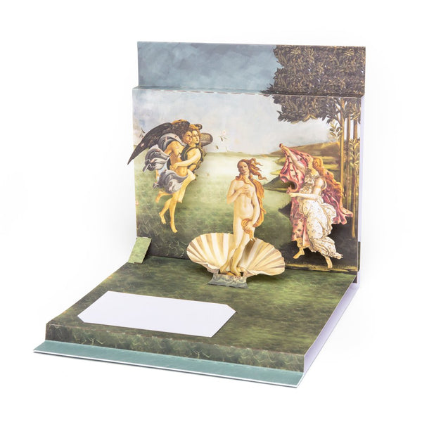 "The Birth of Venus" Pop-Up Card