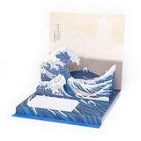 Hokusai Great Wave Pop-Up Card