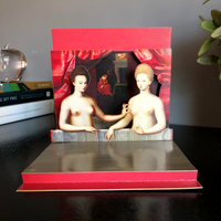 "Gabrielle d'Estrées and One of Her Sisters" Pop-Up Card