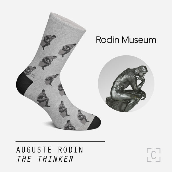 The Thinker Socks