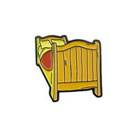 "Bedroom in Arles" Enamel Pin