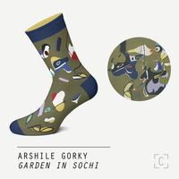 Garden in Sochi Socks