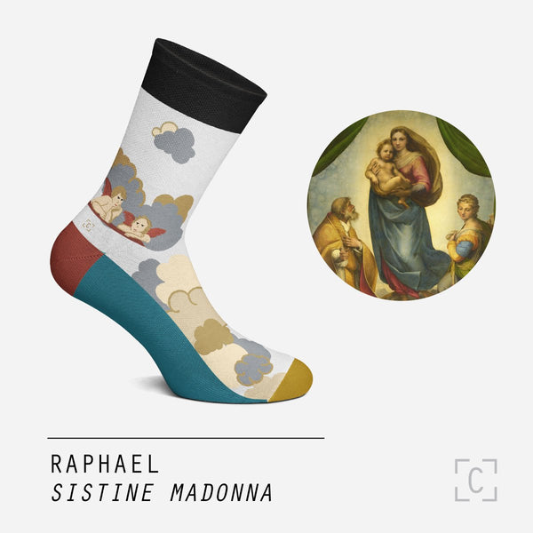 Sistine Madonna Socks