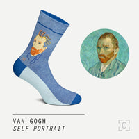 Van Gogh Self-Portrait Socks