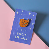 Vincat van Gogh Enamel Pin