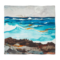 Winslow Homer "Shore and Surf" Silk Scarf